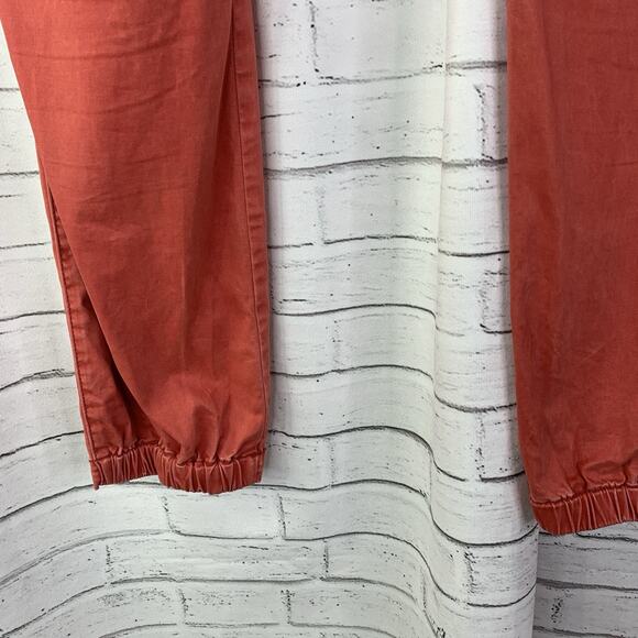 Cabi Women The Hutton Jogger Pants Sz 10 Nantucket Red Pockets Stretch #5178 - Picture 8 of 8